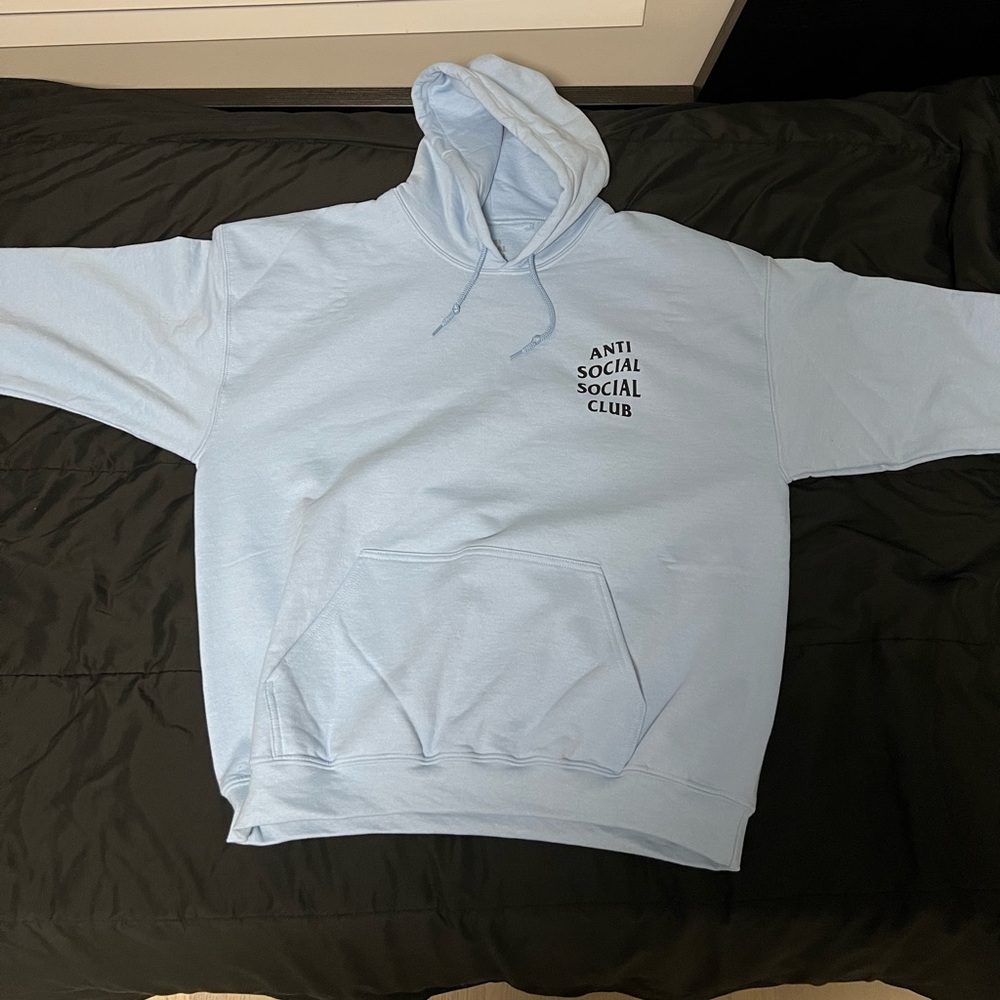 Anti Social Social Club Images of You Hoodie Baby Blue